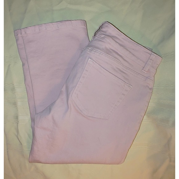 Chaps Pants - WOMENS CHAPS RALPH LAUREN PINK CAPRIS 4